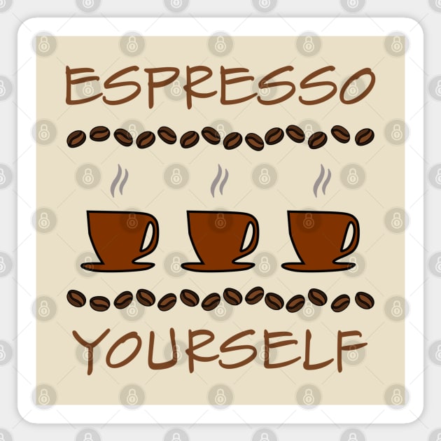 Express Yourself over Coffee Sticker by Mitalie